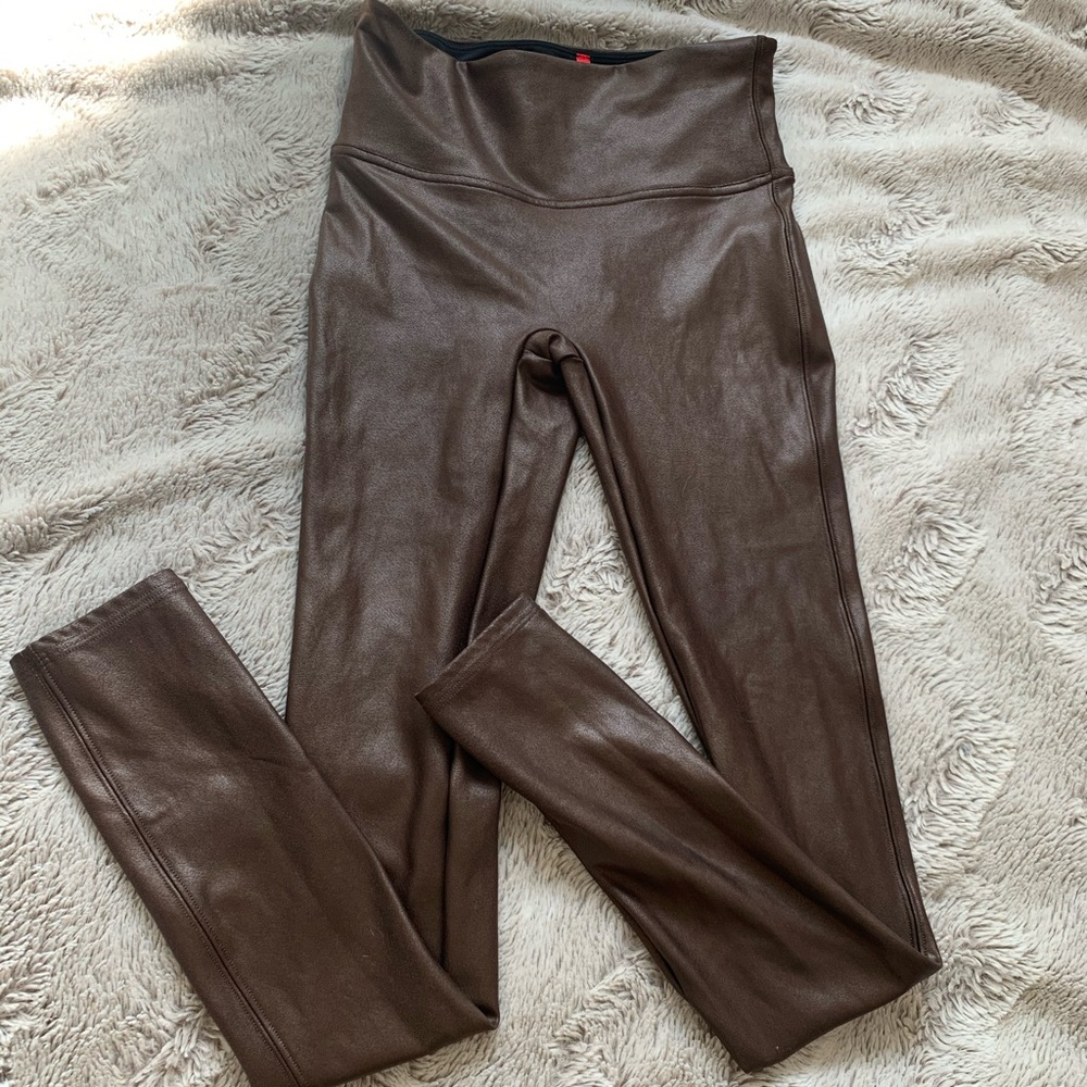 Spanx Faux Leather Leggings